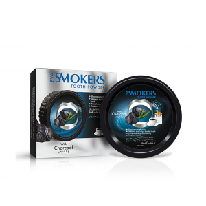 EVA SMOKERS CLEANSING TOOTH POWDER WITH CHARCOAL 40 GM